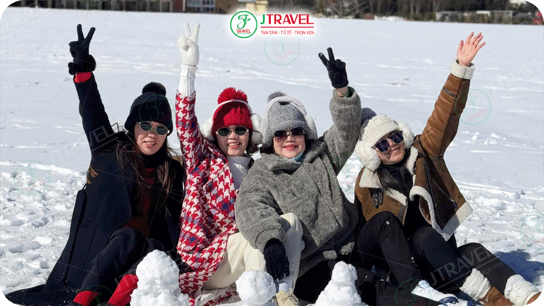 Tour No Shopping J Travel cho hành trình mùa đông
