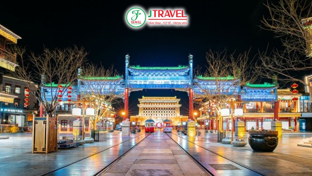 Phố Tiền Môn buổi tối