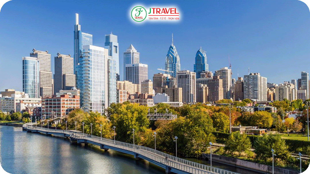 Philadelphia là thành phố mang dấu ấn lịch sử sâu đậm của nước Mỹ