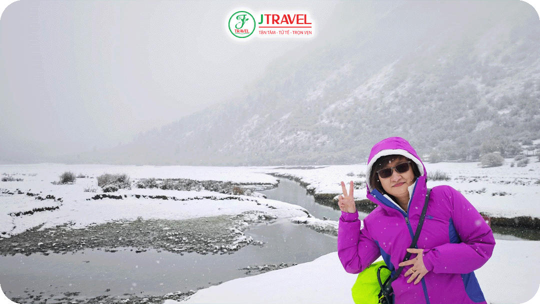 Du khách lưu ý mang theo đồ đủ ấm khi đi tour mùa đông