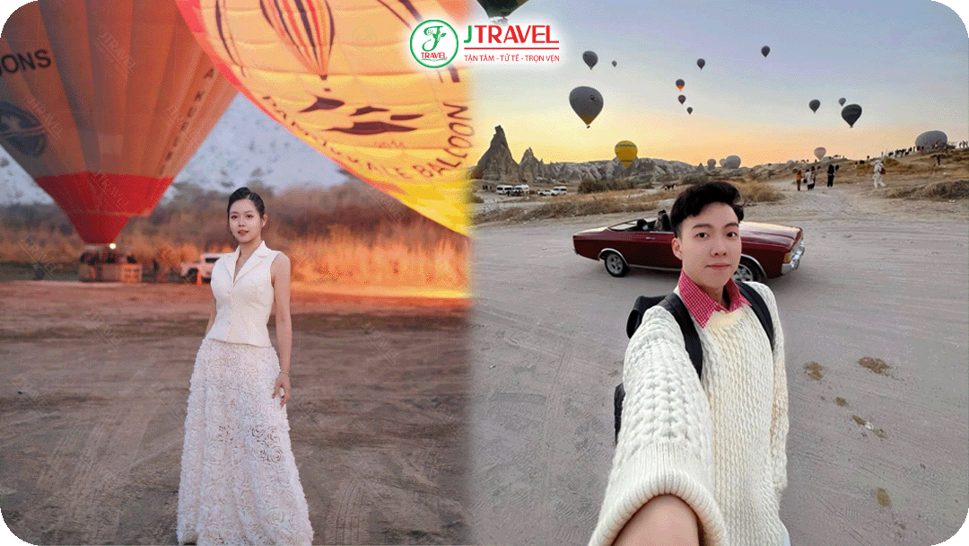 bay khinh khí cầu tại Cappadocia luôn đứng đầu danh sách “phải thử một lần trong đời”