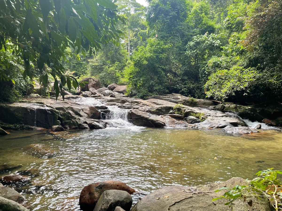 Thác trời Lubuk Teja