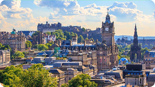 Edinburgh – Thành phố lịch sử của Scotland (ảnh internet)