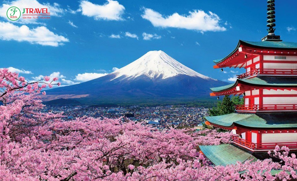 Núi Phú Sĩ hùng vĩ 