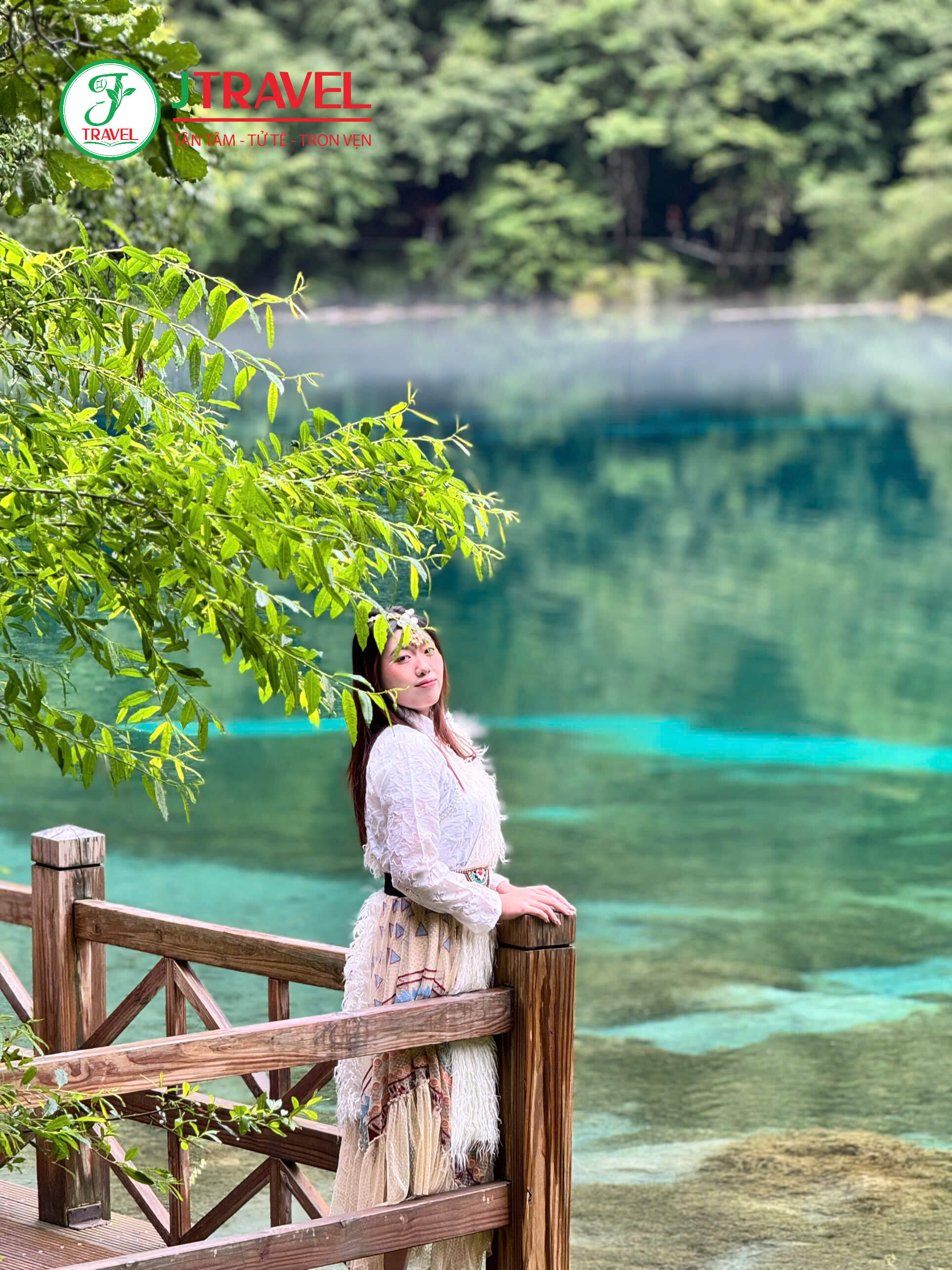 Thuê đồ phục trang Trung Quốc check in tại Cửu Trại Câu