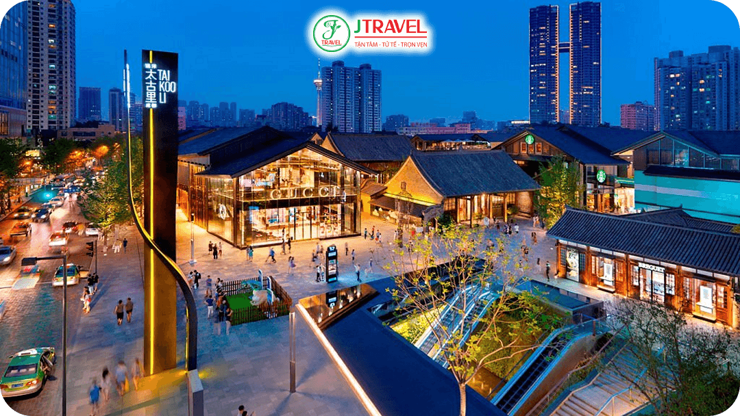 Thái Cổ Lý - Điểm mua sắm hàng đầu Thành Đô