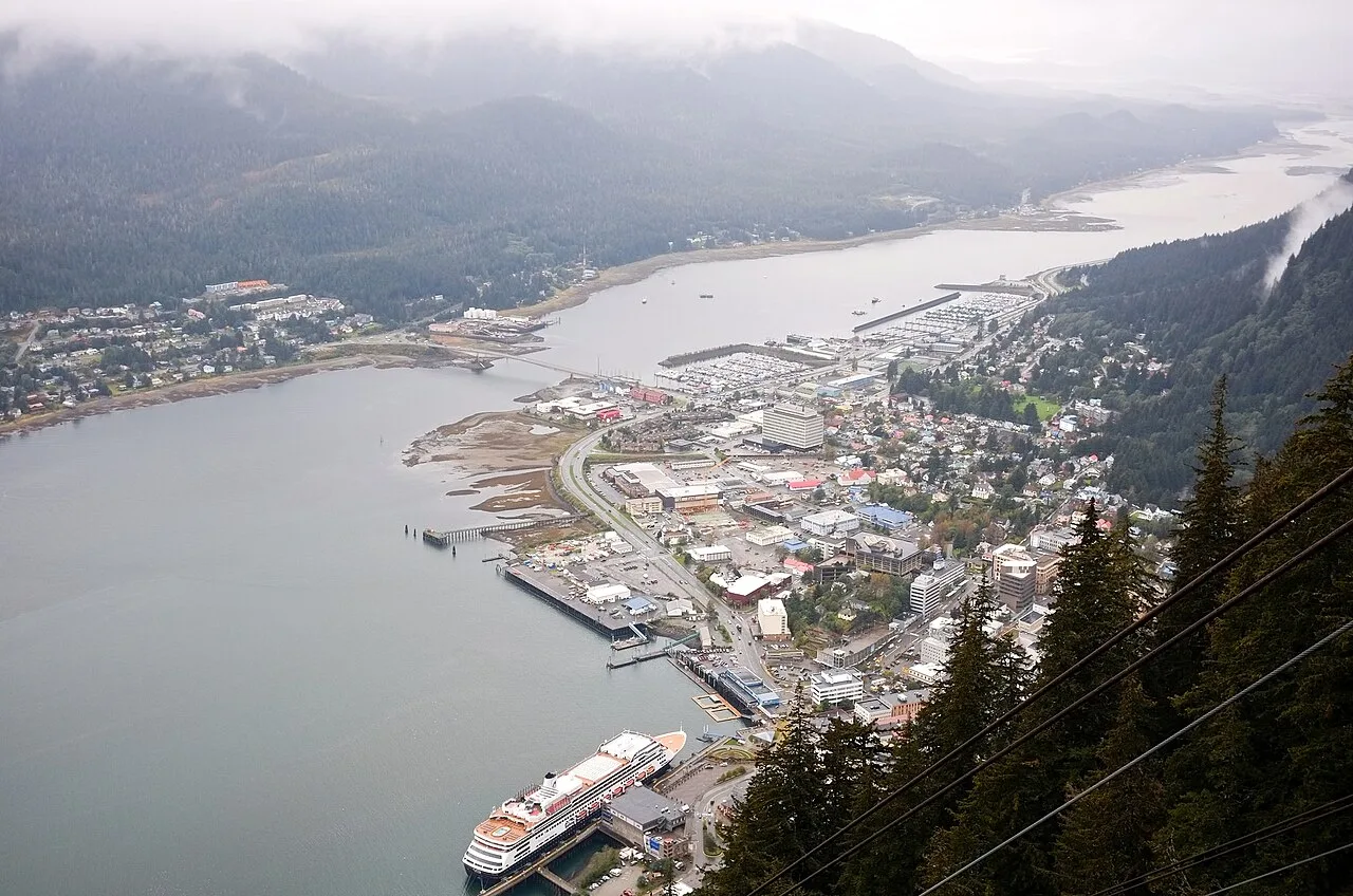 Cảng Juneau, điểm dừng của tour du thuyền Alaska từ Seattle