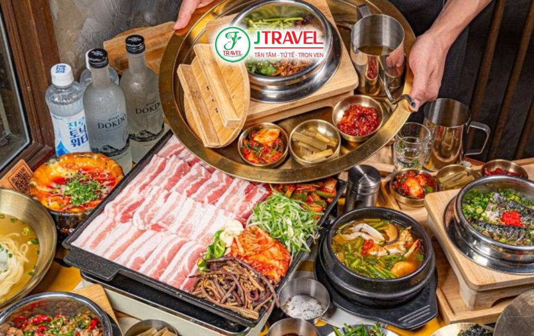Set thịt nướng tại Palgyejip&nbsp;