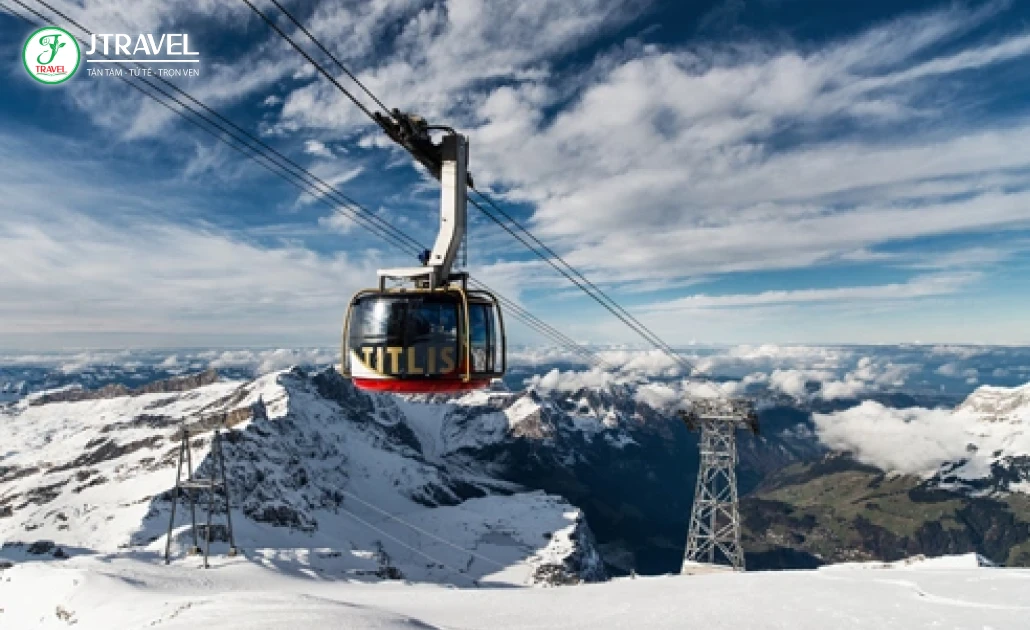 Đỉnh núi Titlis tại Engelberg
