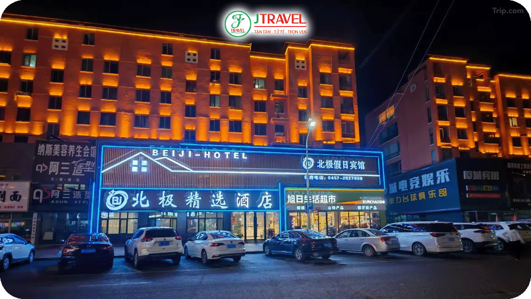 Khách sạn tiêu chuẩn cao với phòng ấm, sưởi hiện đại