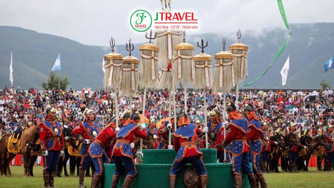 Lễ hội Naadam tổ chức ở Ulaanbaatar
