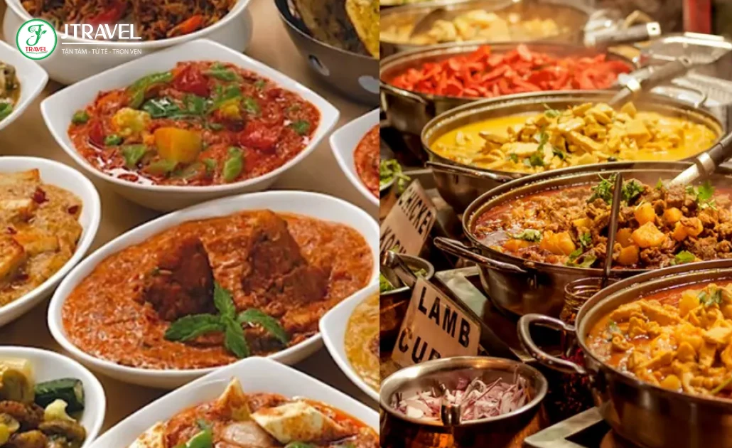 Món ăn Pakistan cay vừa phải, gia vị đậm nhưng cân bằng