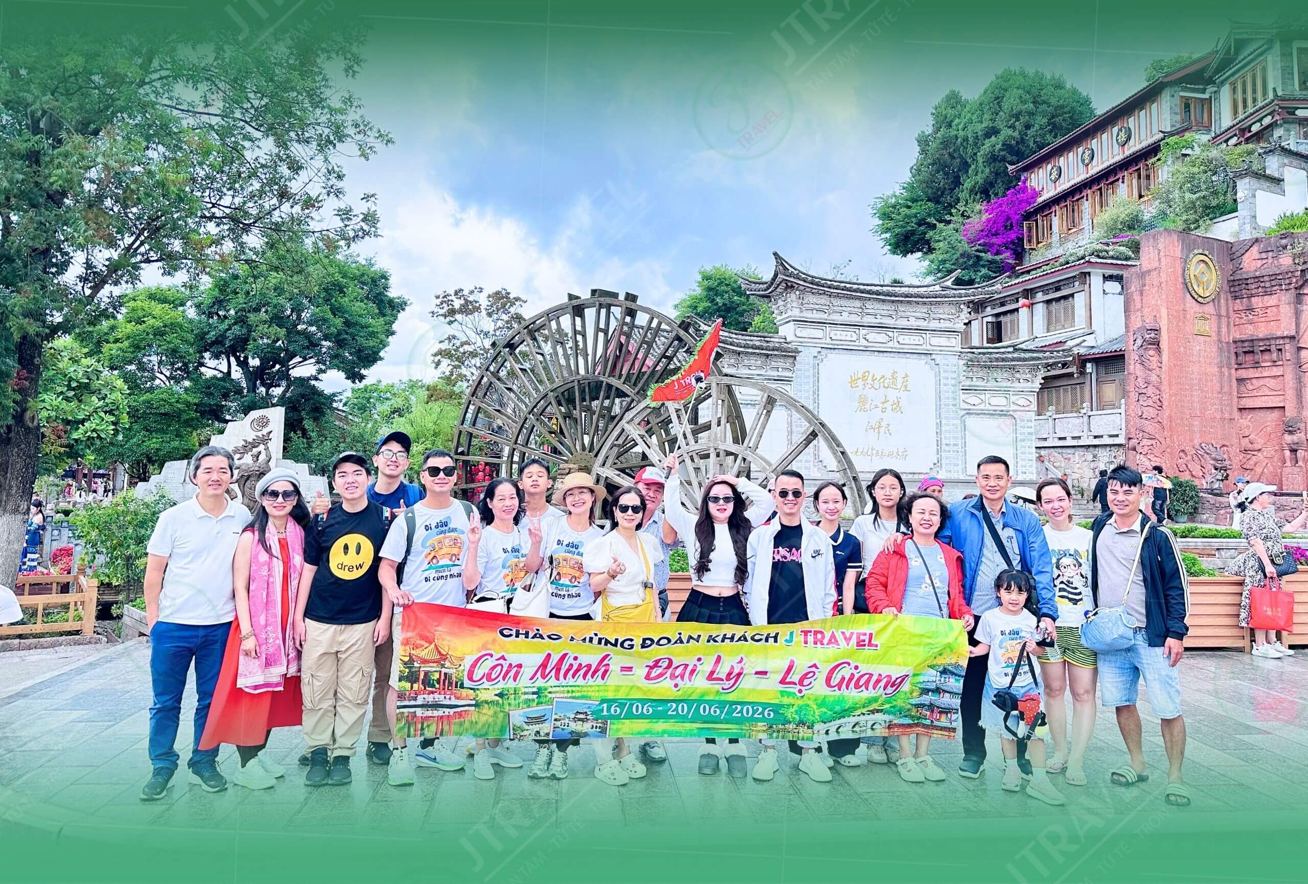Tour Côn Minh - Đại Lý - Lệ Giang 5N4Đ
