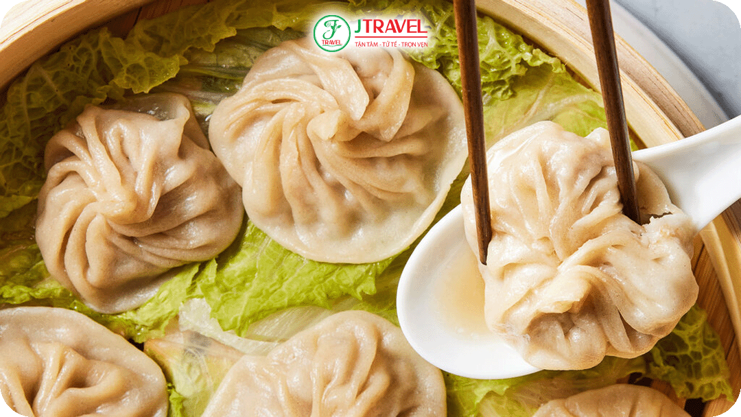 Xiao Long Bao - món bánh bao nổi tiếng Thượng Hải