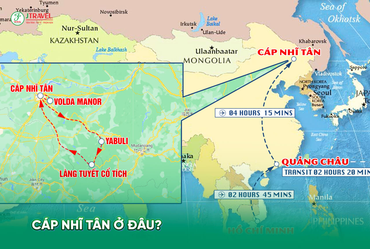 Cáp Nhĩ Tân ở Đâu