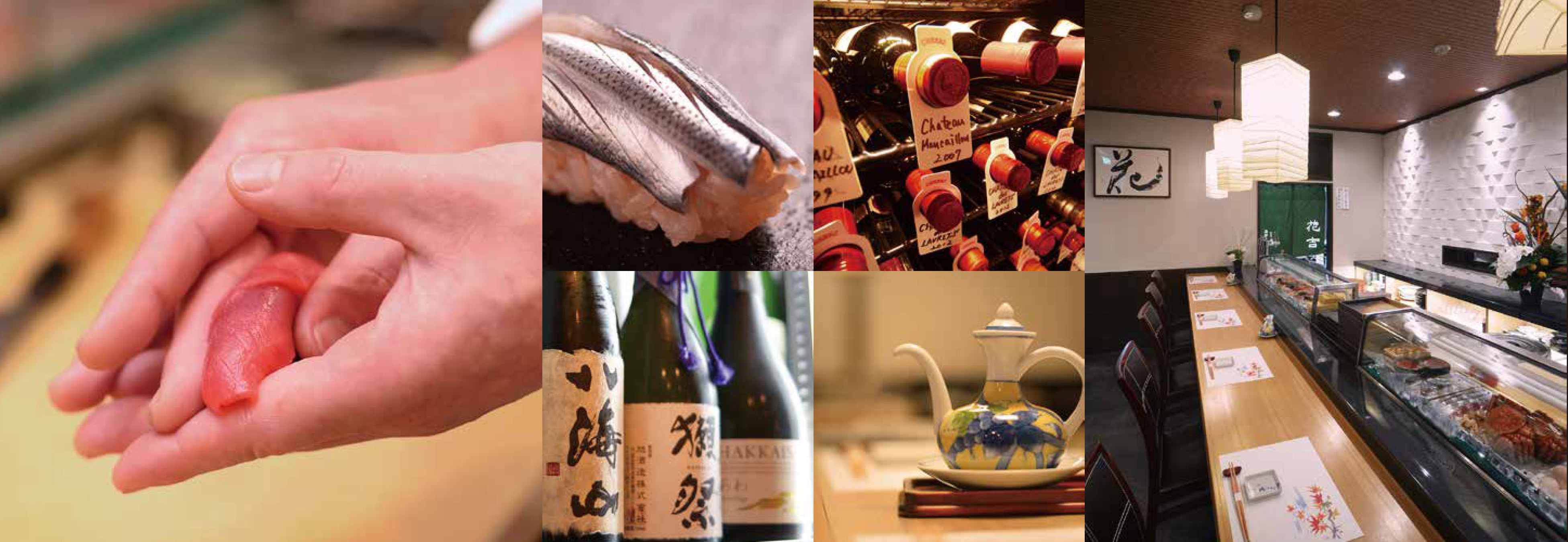 Nhà hàng Sushi Hanayoshi nổi tiếng với các món hải sản tươi sống