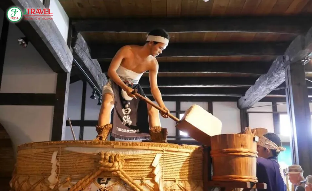 Tái hiện quy trình nấu rượu sake truyền thống Nhật Bản