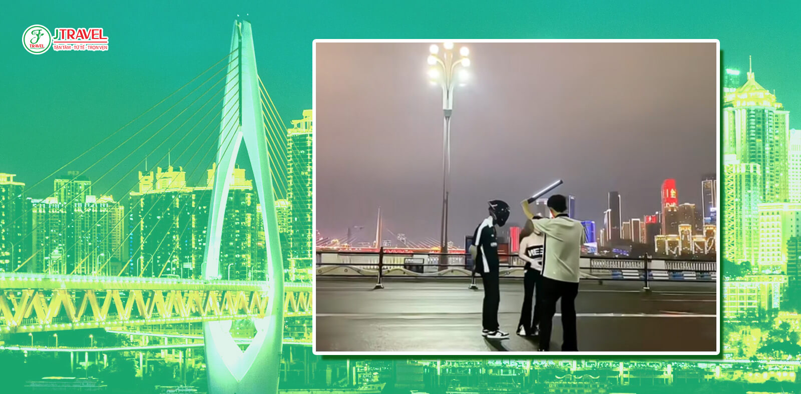 Quy trình quay trend motor khi du lịch Trùng Khánh