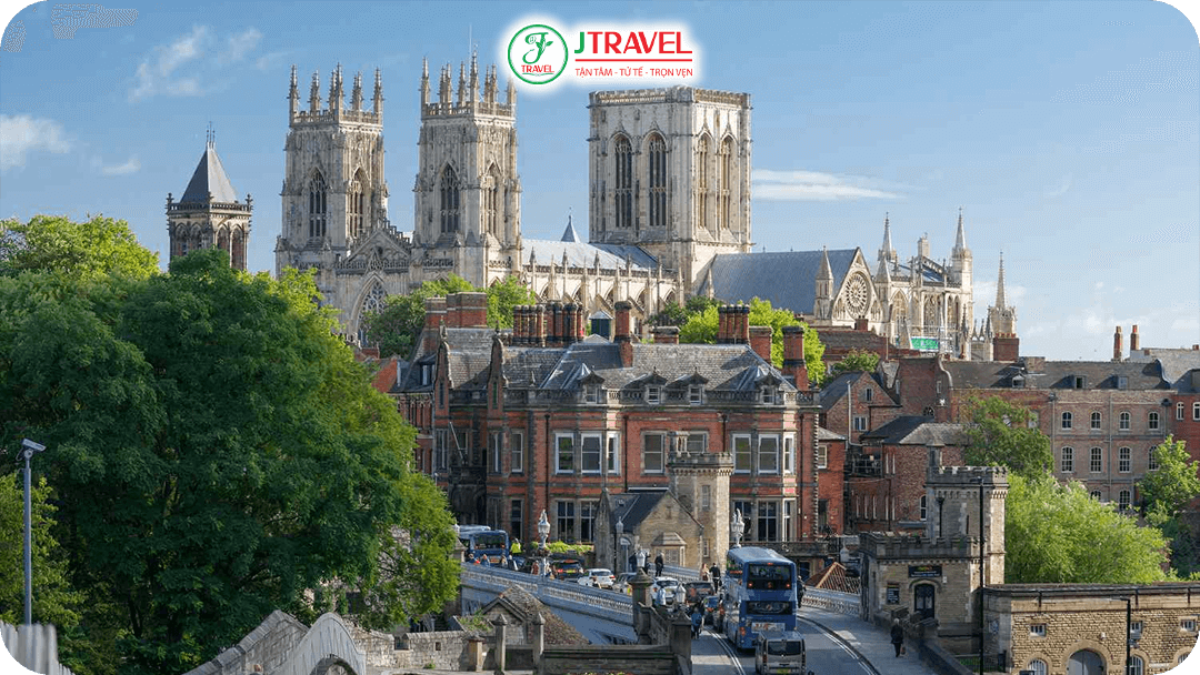York – Thành phố cổ kính với dấu ấn Trung Cổ