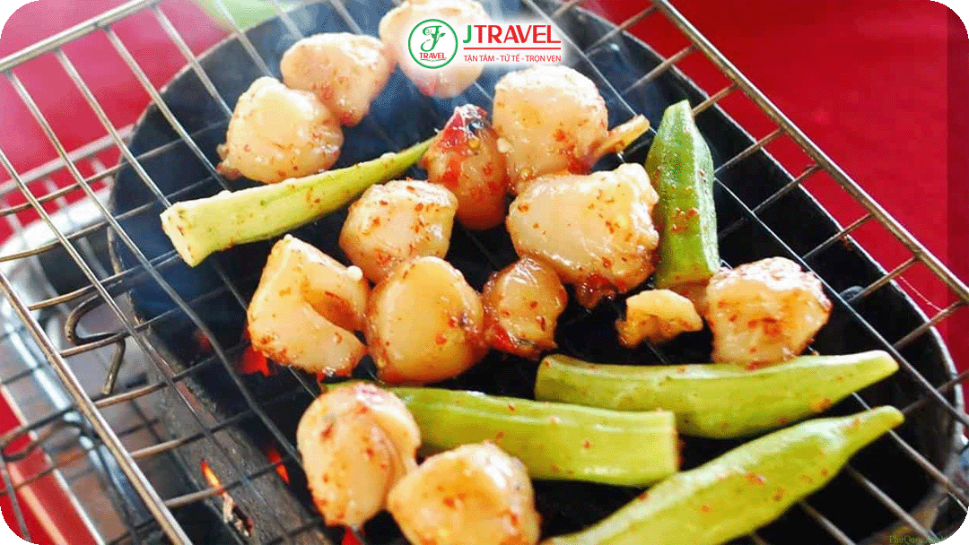 Còi biên mai nướng muối ớt – Hải sản hiếm