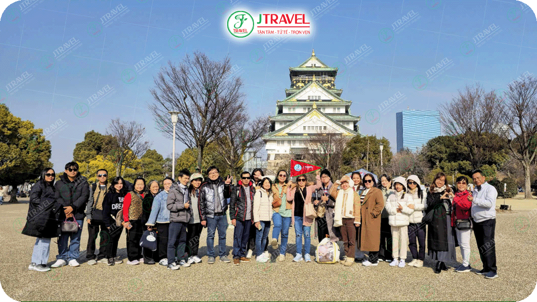 Đoàn J Travel ghé thăm Osaka - Nhật Bản