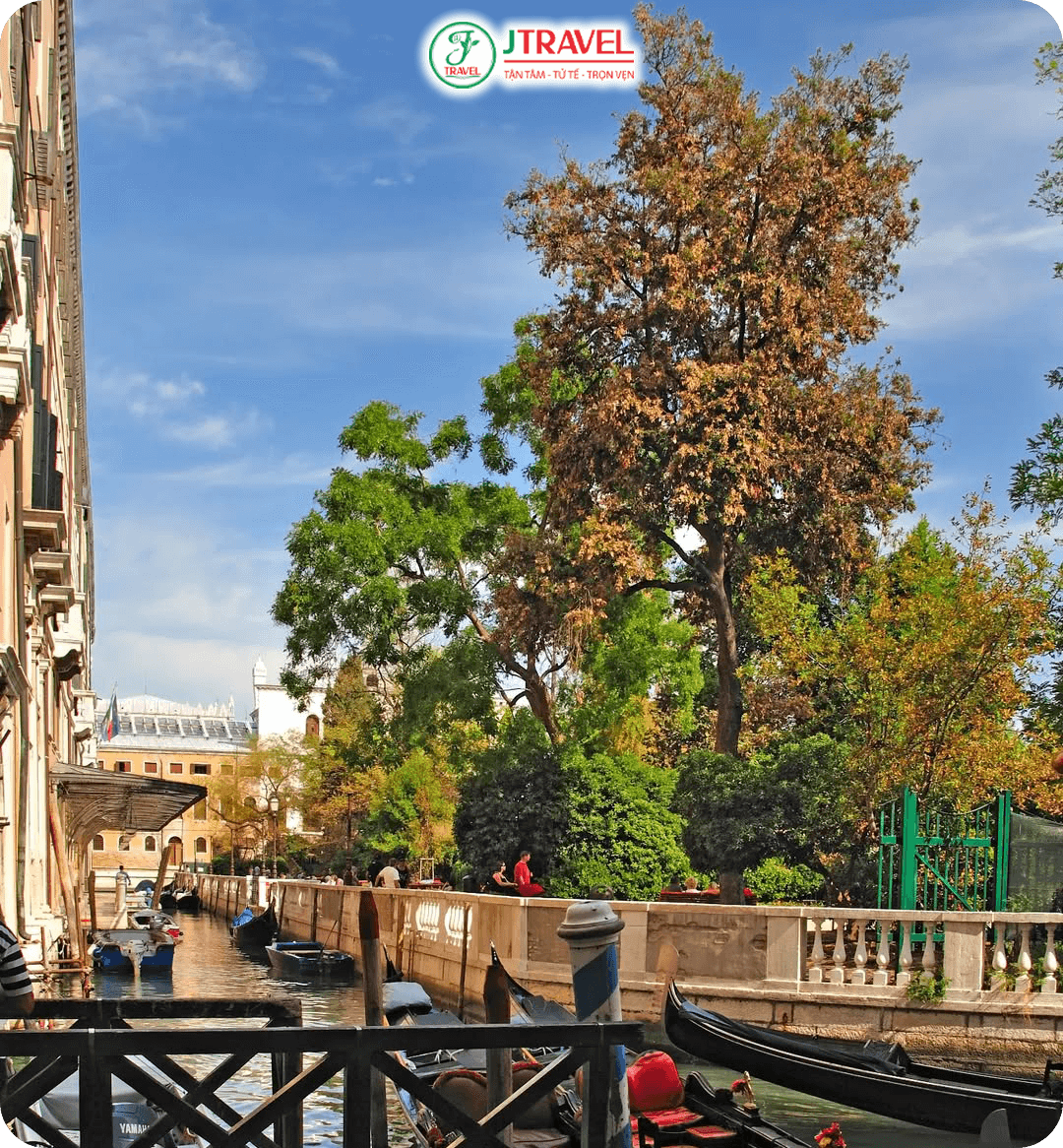 Venice - Thành phố kênh rạch huyền thoại khi vào thu