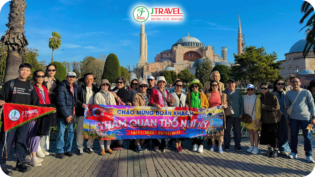 Tour Thổ Nhĩ Kỳ khởi hành từ cả TP. Hồ Chí Minh và Hà Nội