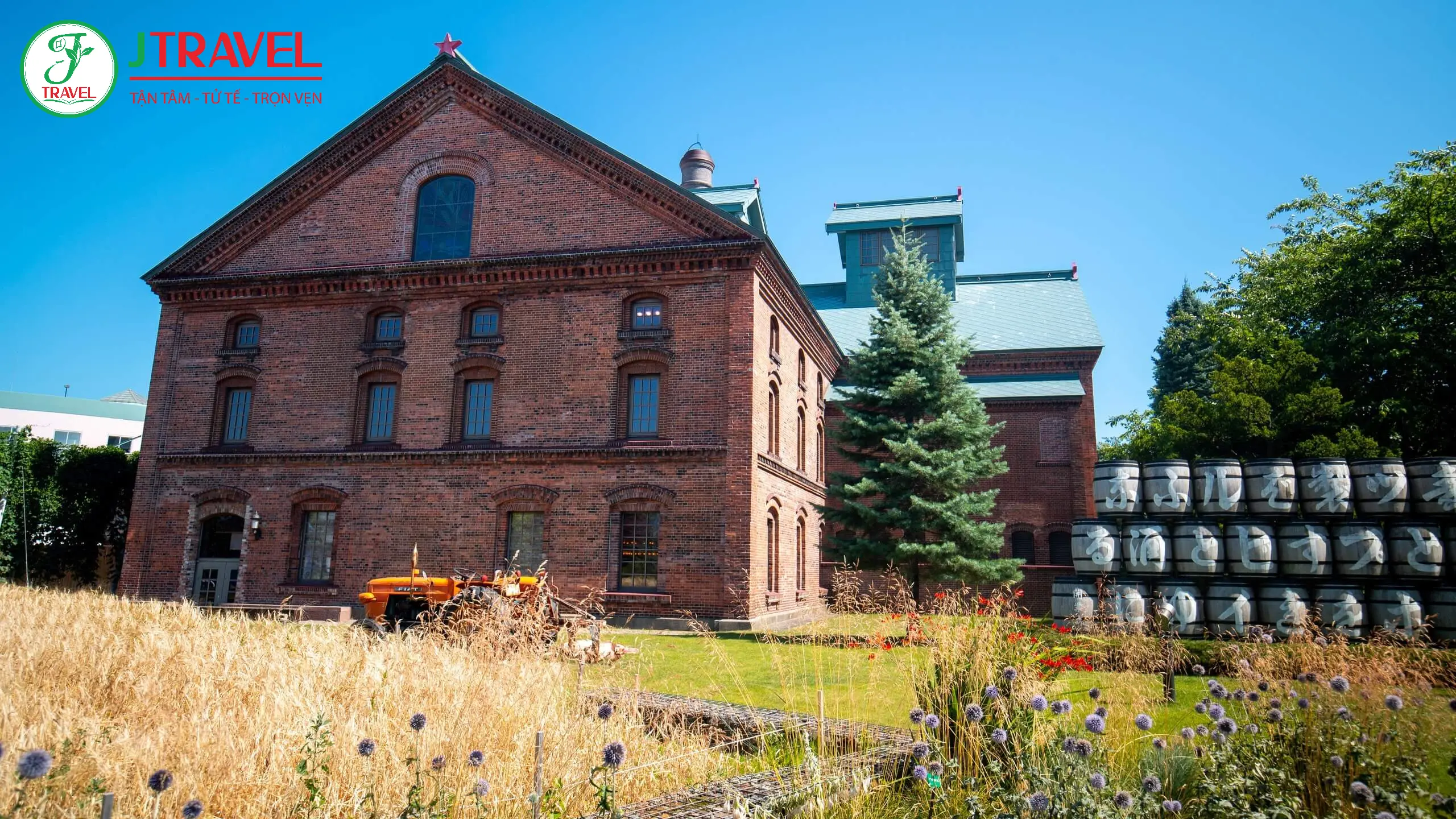 Nhà máy bia Sapporo đầu tiên vào năm 1876