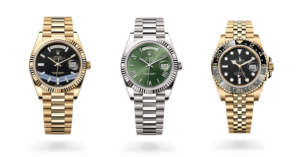 Một số mẫu đồng hồ Rolex