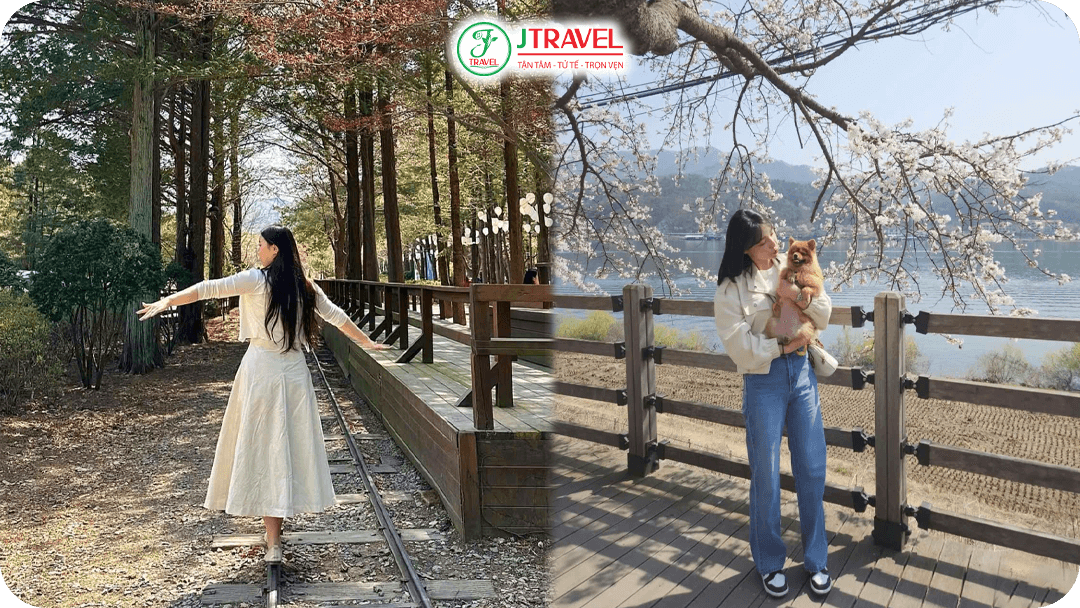 Gợi ý trang phục mùa xuân đảo Nami
