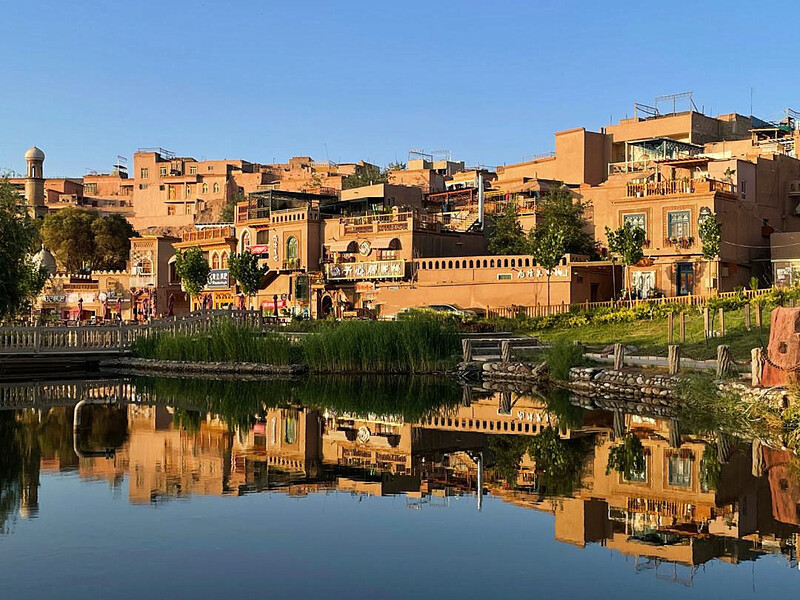 Kashgar – trung tâm văn hóa Hồi giáo lâu đời của vùng đất Tân Cương (ảnh internet)