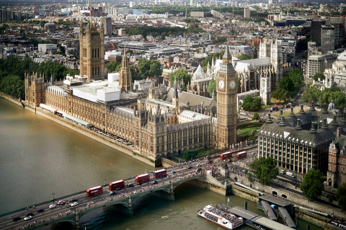 Toàn cảnh London bên sông Thames