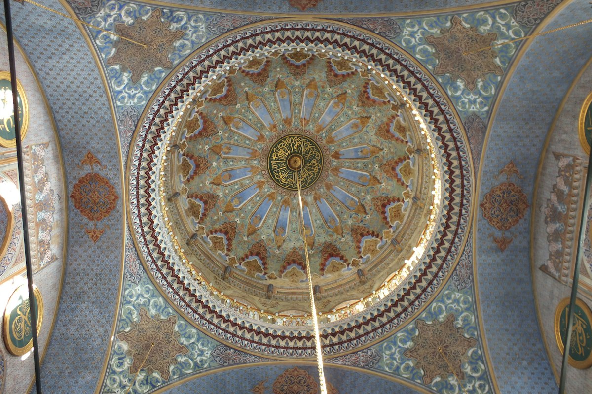 Họa tiết mái vòm trong kiến trúc Ottoman