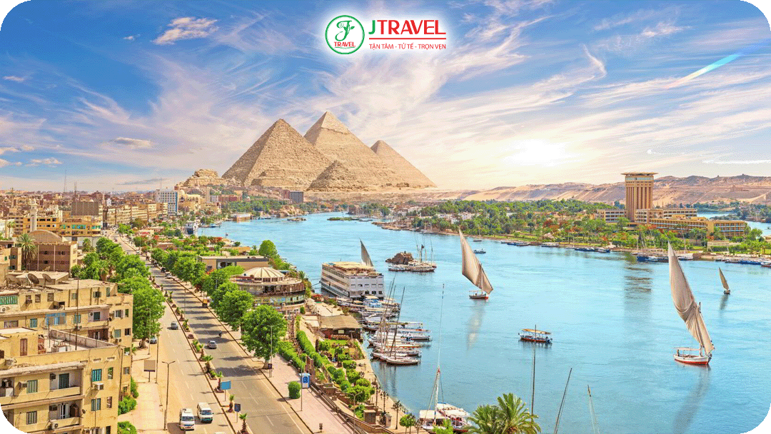 Ai Cập – xứ sở của những kim tự tháp vĩ đại, tượng nhân sư khổng lồ