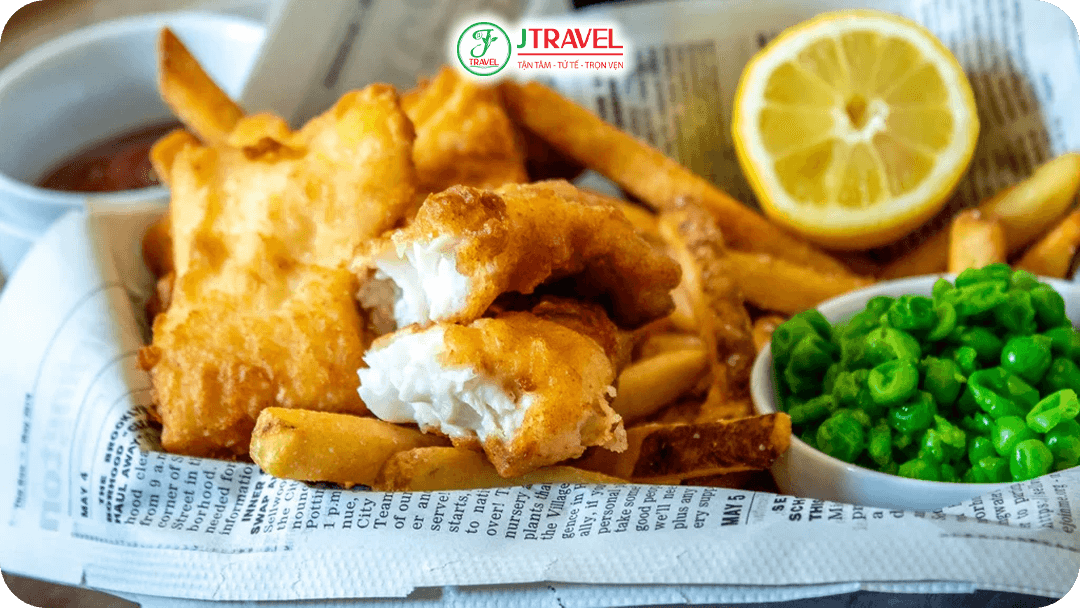 Fish & Chips – Biểu tượng quốc hồn quốc túy của nước Anh