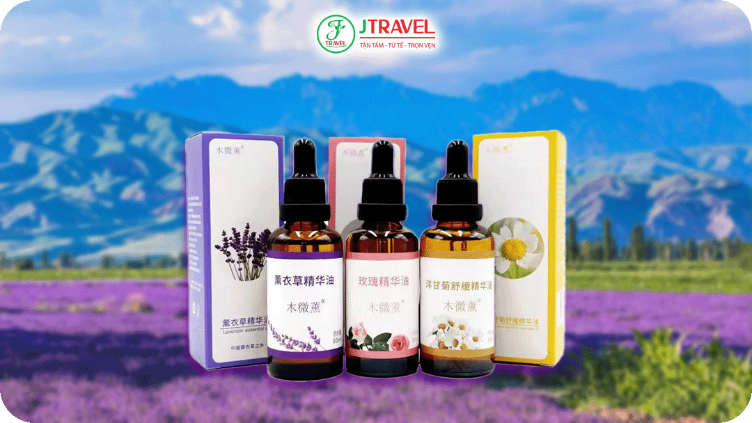 Dầu oải hương Ili – Quà tặng sức khỏe từ thiên nhiên