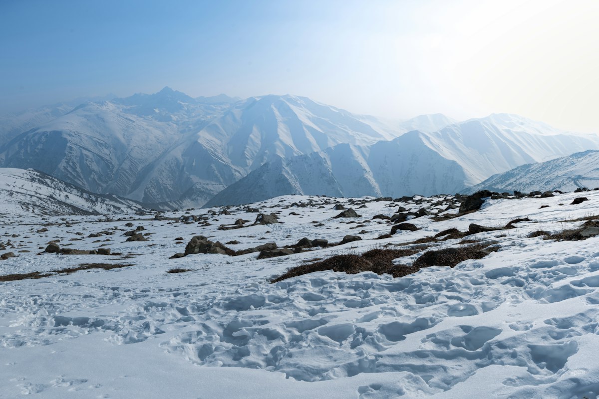 Núi phủ tuyết ở Gulmarg