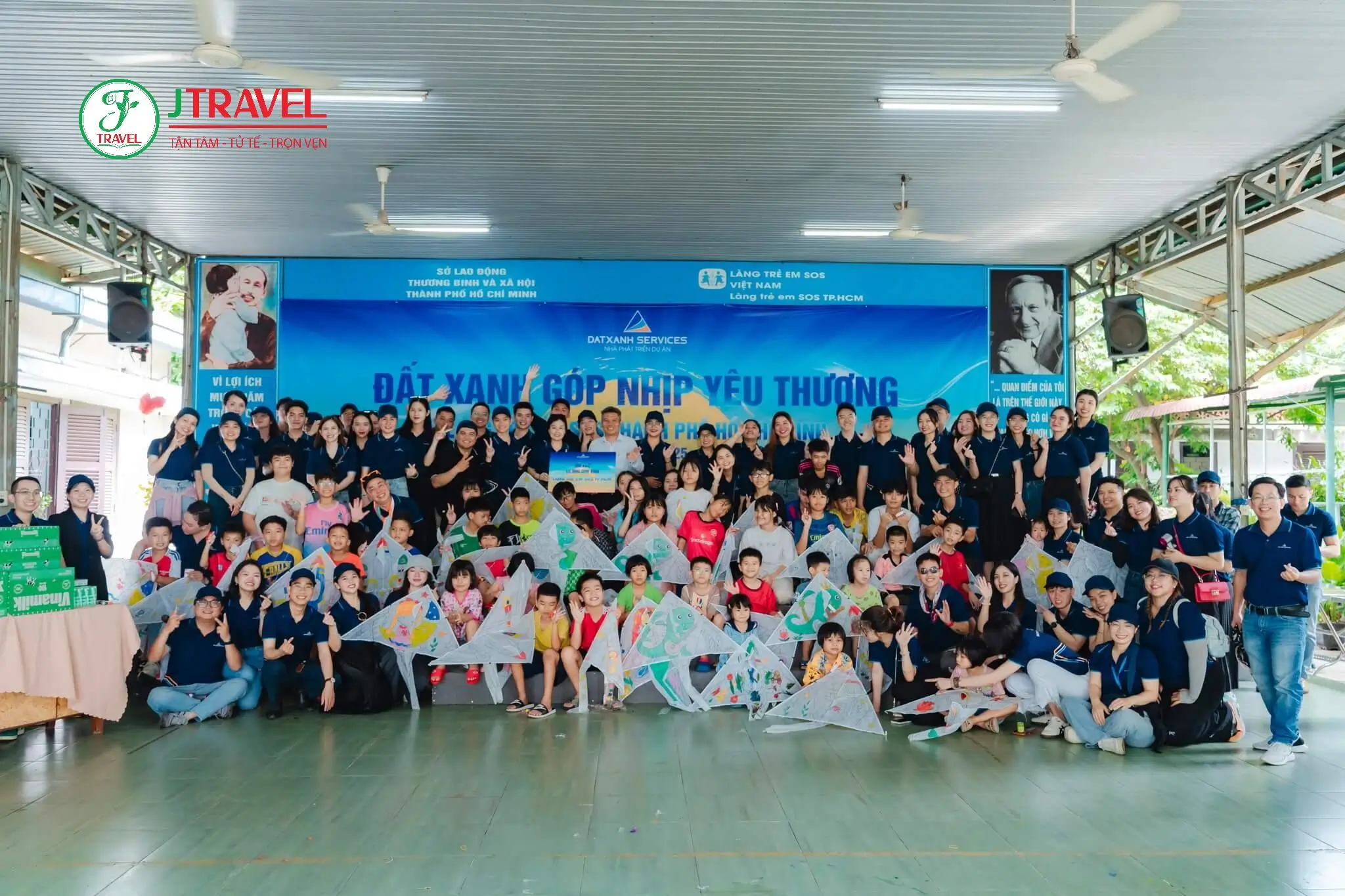 DXS đã dành trọn một phần yêu thương cho Làng trẻ em SOS TP.HCM