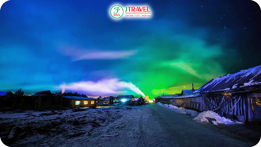 Thời điểm lý tưởng để ngắm cực quang Mạc Hà