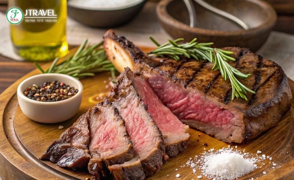 Bistecca alla Fiorentina bò bít tết trứ danh của Ý