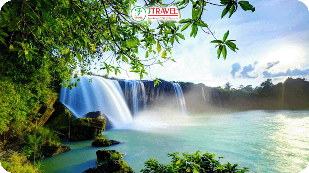 Thác Dray Nur - Dấu ấn mạnh mẽ của đại ngàn