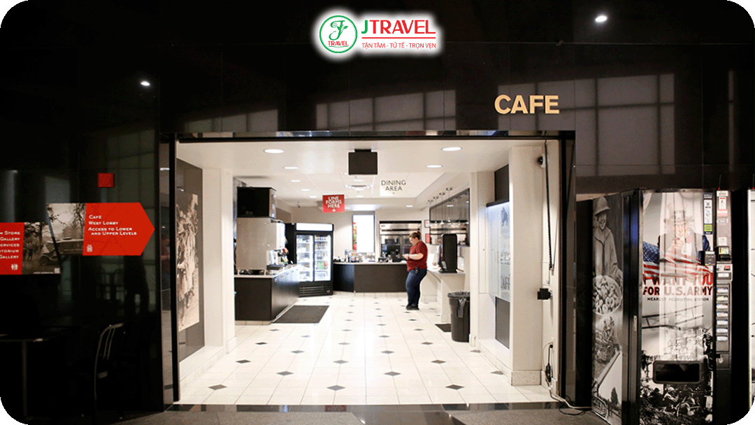 quán café “Over There” – phục vụ món ăn gắn với thời WWI