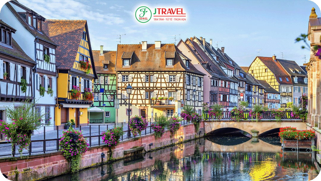 Phố cổ Colmar - Thiên đường cổ tích bên dòng sông Lauch