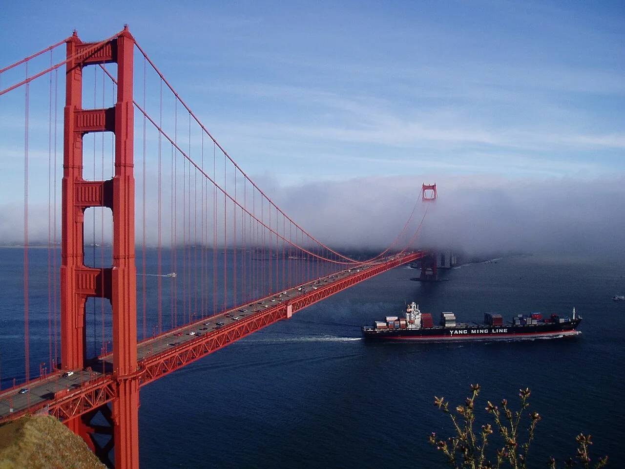 Cầu Cổng Vàng ở San Francisco