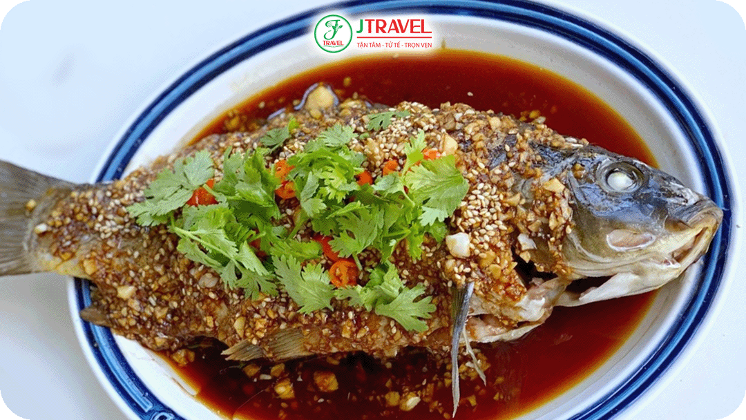 Cá chép hấp cay – Món ăn đậm chất sông nước Trường Giang