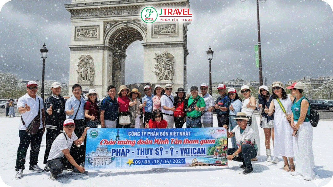 Tận hưởng không khí mùa đông cùng tour Châu Âu của J Travel