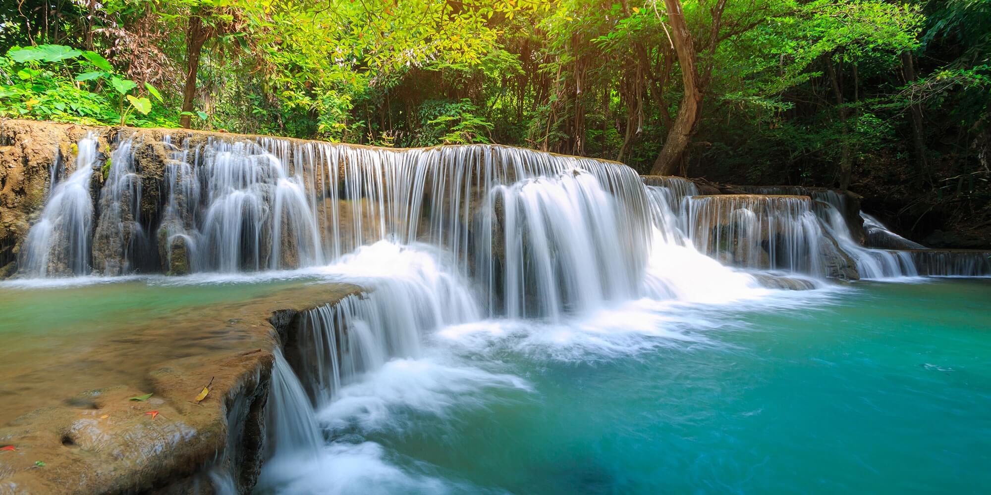 Thác nước 7 tầng Erawan, Kanchanaburi Thái Lan