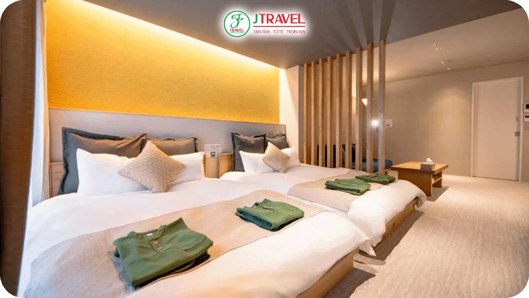 Khách sạn 3-4 sao tiêu chuẩn quốc tế cho du khách nghỉ ngơi