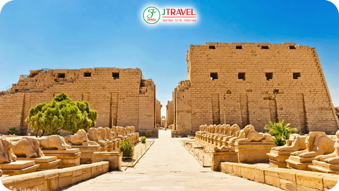 Đền Karnak – Quần thể đền thờ lớn nhất Ai Cập cổ đại