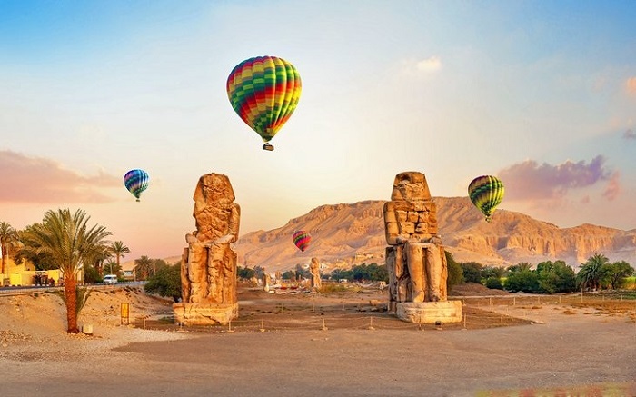 Bay Khinh Khí Cầu Tại Luxor